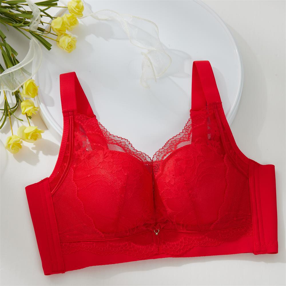Small breasts medium thickness not empty cup bra gathered and adjusted upper support comfortable and sexy no steel ring bra 40/90AB червоний
Small breasts medium thickness not empty cup bra gathered and adjusted upper support comfortable and sexy no steel ring bra 40/90AB червоний
