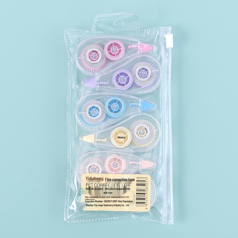 Morandi Color Mini Correction Tape Set – 10 Cute, Transparent Large Capacity White-Out Tapes
Morandi Color Mini Correction Tape Set – 10 Cute, Transparent Large Capacity White-Out Tapes