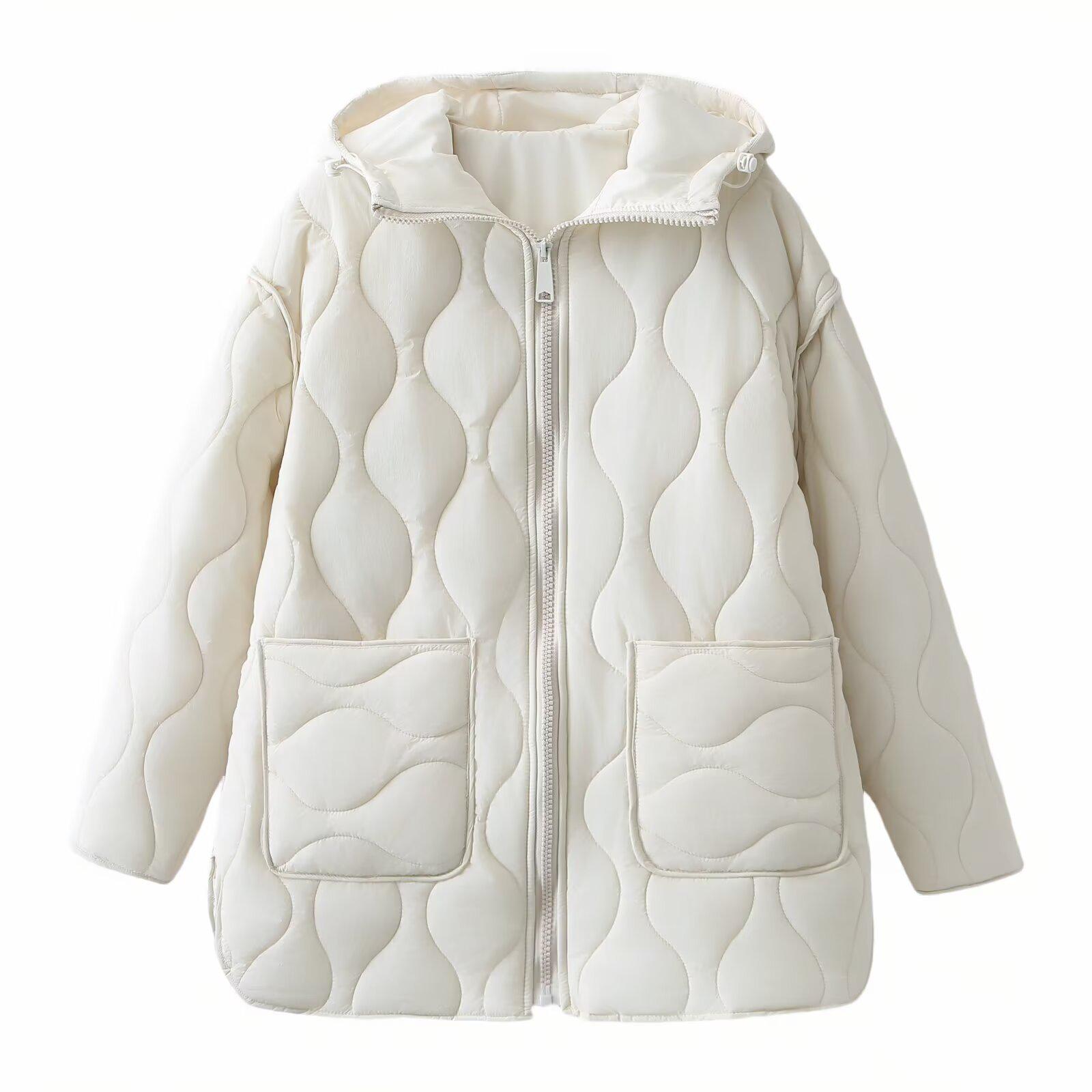 Women s European & American Style Long Hooded Cotton Coat with Pockets for Spring & Autumn Small
Women s European & American Style Long Hooded Cotton Coat with Pockets for Spring & Autumn Small