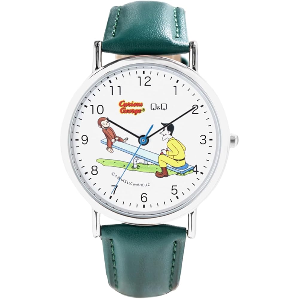 Citizen Q&Q Analog Waterproof Watch Leather Strap George the Monkey Unisex White
Citizen Q&Q Analog Waterproof Watch Leather Strap George the Monkey Unisex White