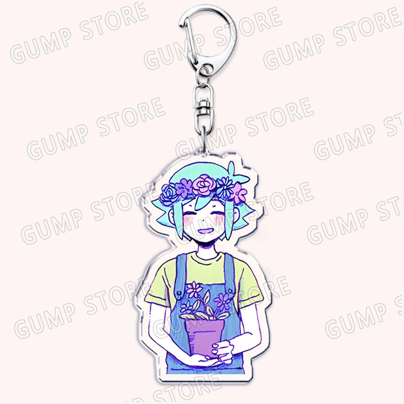 Game Omori Keychain for Accessories Bags Basil Mari Aubery Hero Sunny Something Eye Key Chain Ring Keyring Jewelry Fans Gifts
Game Omori Keychain for Accessories Bags Basil Mari Aubery Hero Sunny Something Eye Key Chain Ring Keyring Jewelry Fans Gifts