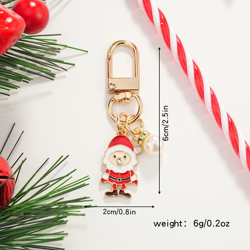 Creative Christmas Keychain Keyring Key Holder Santa Snowman Elk Xmas Tree Pendant Car Bag Pendants Decorative Year Gift
Creative Christmas Keychain Keyring Key Holder Santa Snowman Elk Xmas Tree Pendant Car Bag Pendants Decorative Year Gift