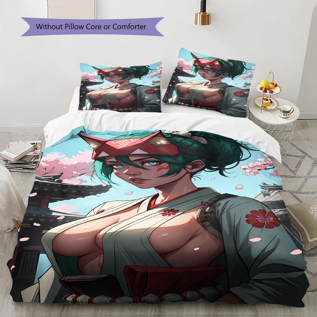 Постільна білизна з аніме-малюнком Комплект ковдри Наволочка Декор для дому Подарунок на день народження (1 * підковдра + 2 * наволочка, без наповнювача) 135x200cm
Постільна білизна з аніме-малюнком Комплект ковдри Наволочка Декор для дому Подарунок на день народження (1 * підковдра + 2 * наволочка, без наповнювача) 135x200cm