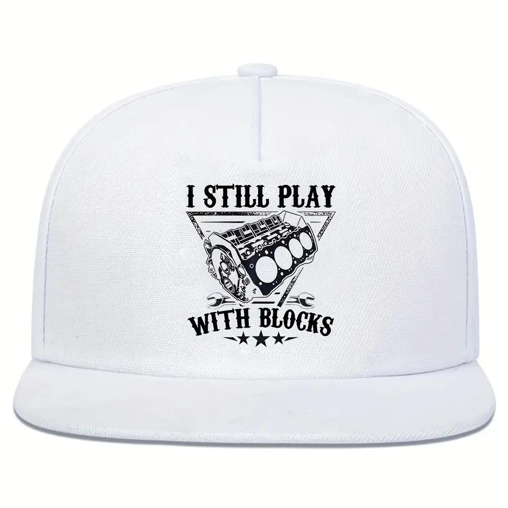 Я все еще играю с кубиками Двигатель Графика Бейсболка Регулируемая Snapback Хип-хоп Уличная кепка Повседневная One Size
Я все еще играю с кубиками Двигатель Графика Бейсболка Регулируемая Snapback Хип-хоп Уличная кепка Повседневная One Size