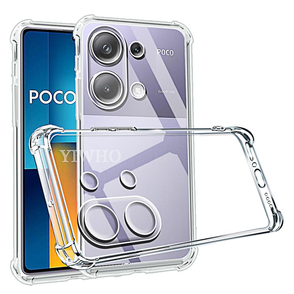 Противоударный чехол для телефона Xiaomi Poco M6 Pro 4G M5s M4 M3 Pro 5G, прозрачный силиконовый мягкий чехол из ТПУ M 6 5 4 3 Pro, задняя крышка Poco M6 Pro 4G
Противоударный чехол для телефона Xiaomi Poco M6 Pro 4G M5s M4 M3 Pro 5G, прозрачный силиконовый мягкий чехол из ТПУ M 6 5 4 3 Pro, задняя крышка Poco M6 Pro 4G