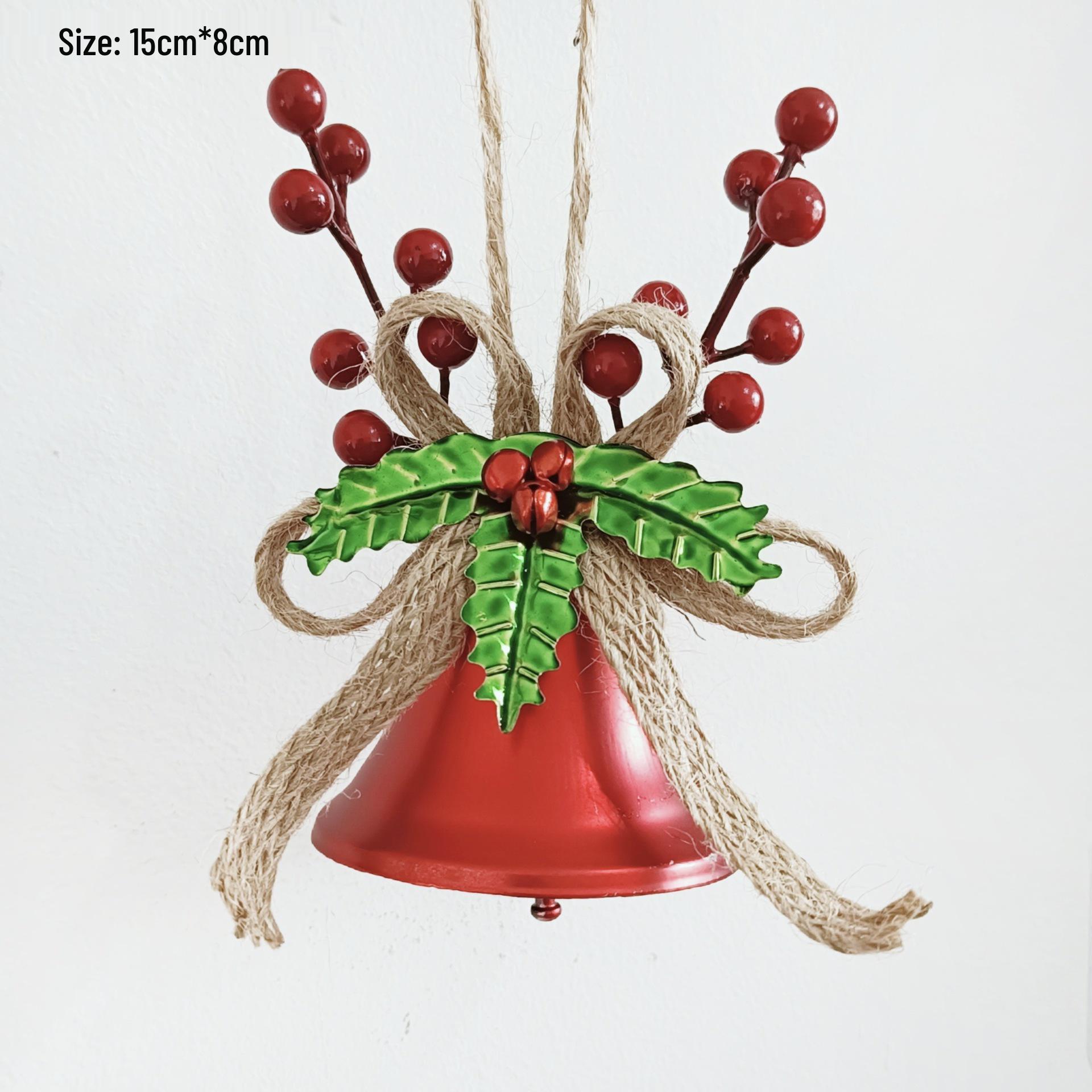 6cm Star Bell Christmas Tree Pendant: Metal Ornament with Hemp Rope for Festive Decoration
6cm Star Bell Christmas Tree Pendant: Metal Ornament with Hemp Rope for Festive Decoration