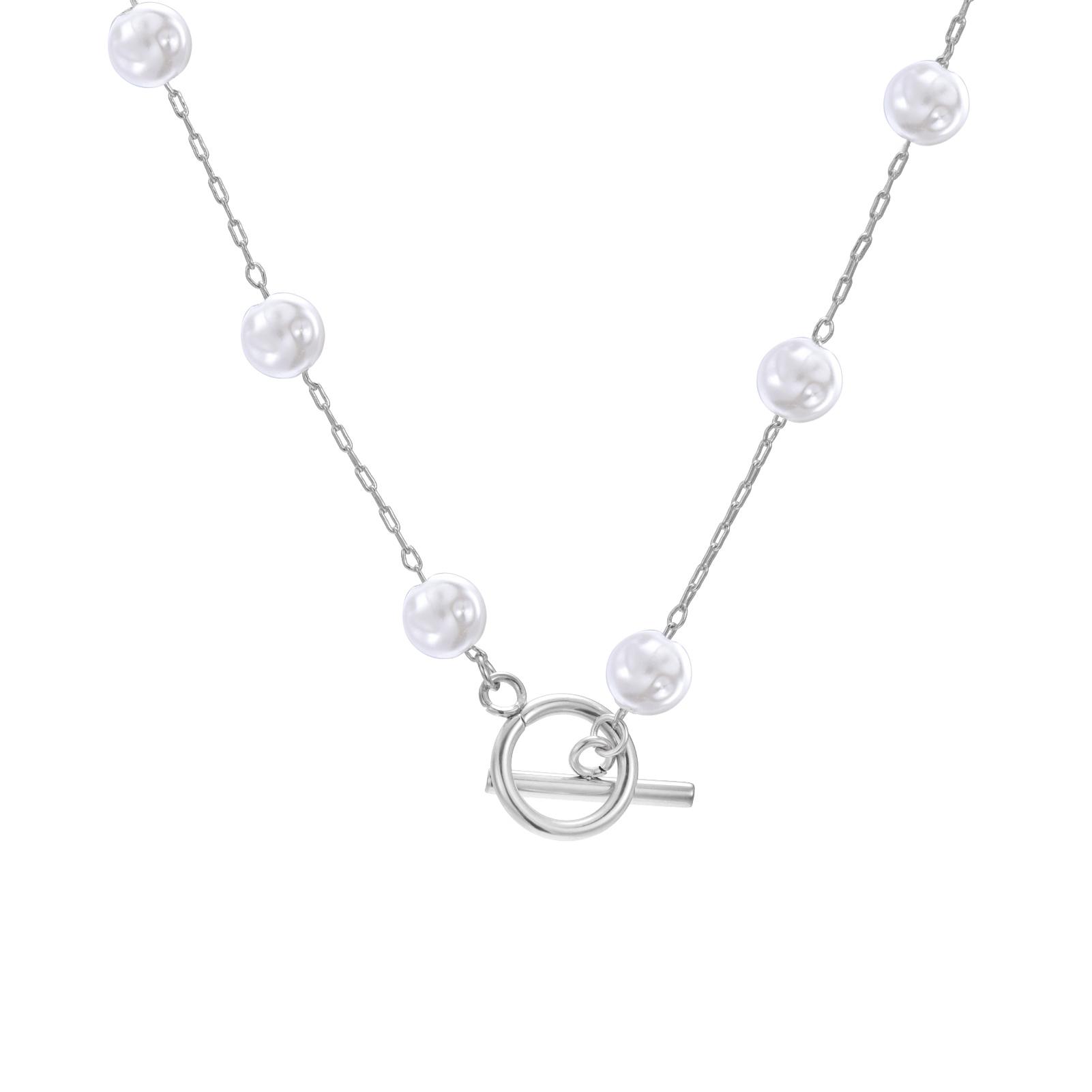 My Shape Simulated Pearl Necklaces for Girls Gold Plated Jewelry OT Buckle Pendant Choker New Trend Daily Party Wedding Jewelry
My Shape Simulated Pearl Necklaces for Girls Gold Plated Jewelry OT Buckle Pendant Choker New Trend Daily Party Wedding Jewelry