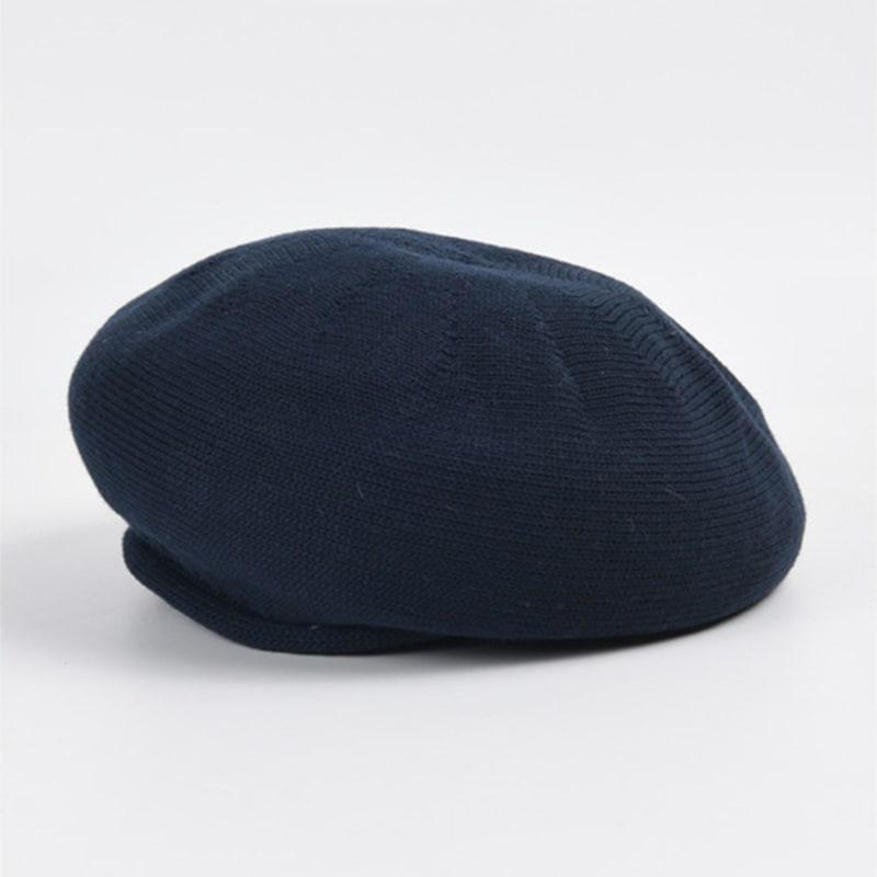 LALA Spring Summer Cotton Beret Bread Hat - Navy ONE
LALA Spring Summer Cotton Beret Bread Hat - Navy ONE