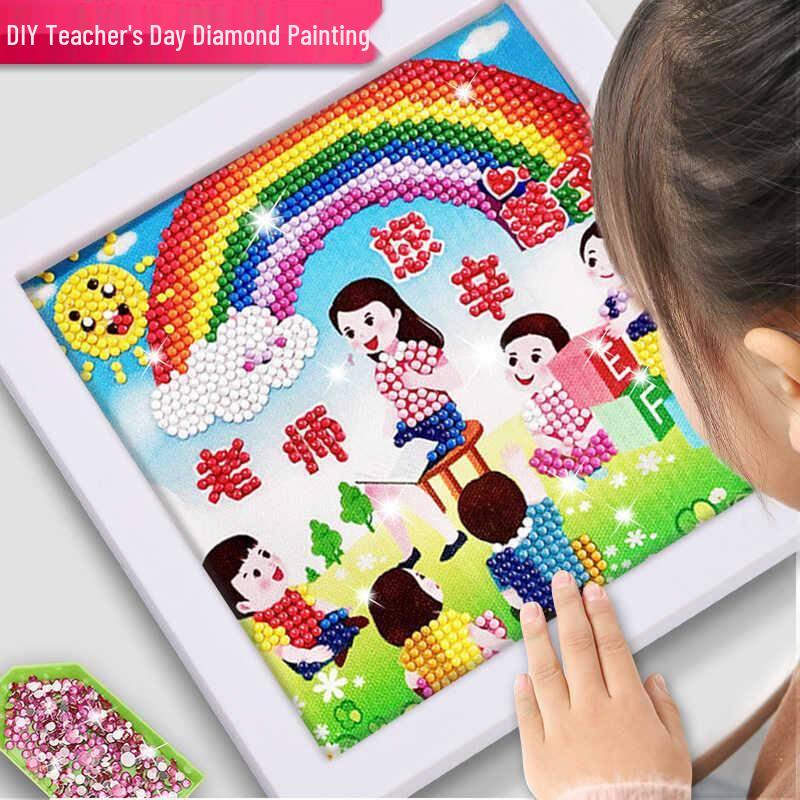 Handmade DIY Diamond Sticker Painting - Perfect Teacher s Day or Birthday Gift from Students
Handmade DIY Diamond Sticker Painting - Perfect Teacher s Day or Birthday Gift from Students