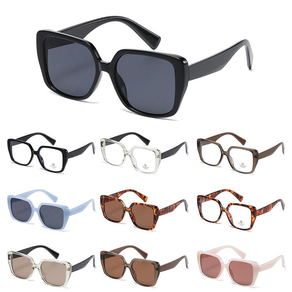 UV400 Protection Oversized Sunglasses Square Frame Summer Eyeglasses for Women & Men
UV400 Protection Oversized Sunglasses Square Frame Summer Eyeglasses for Women & Men