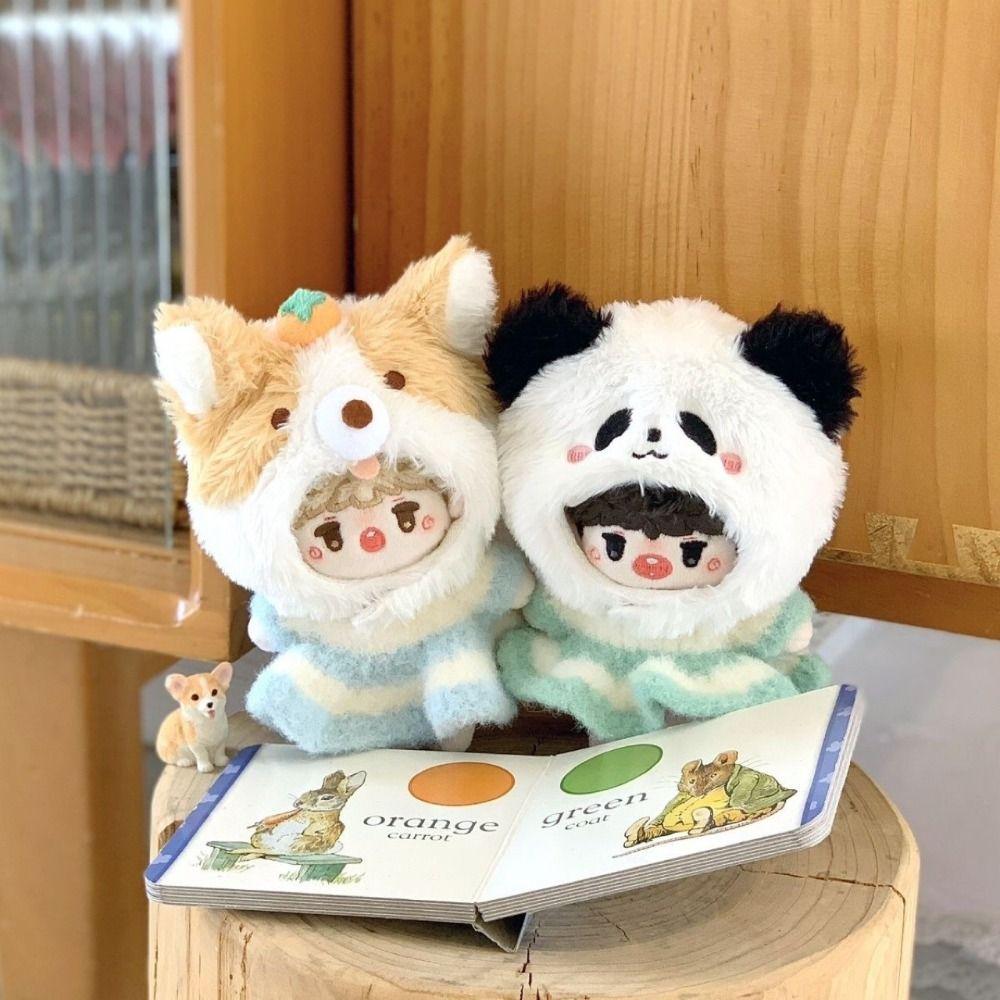 Plush Doll Head Cover Panda Doll Cloth Set Cotton Doll Clothing Head Cover for Doll Decoration Panda Head Cover
Plush Doll Head Cover Panda Doll Cloth Set Cotton Doll Clothing Head Cover for Doll Decoration Panda Head Cover