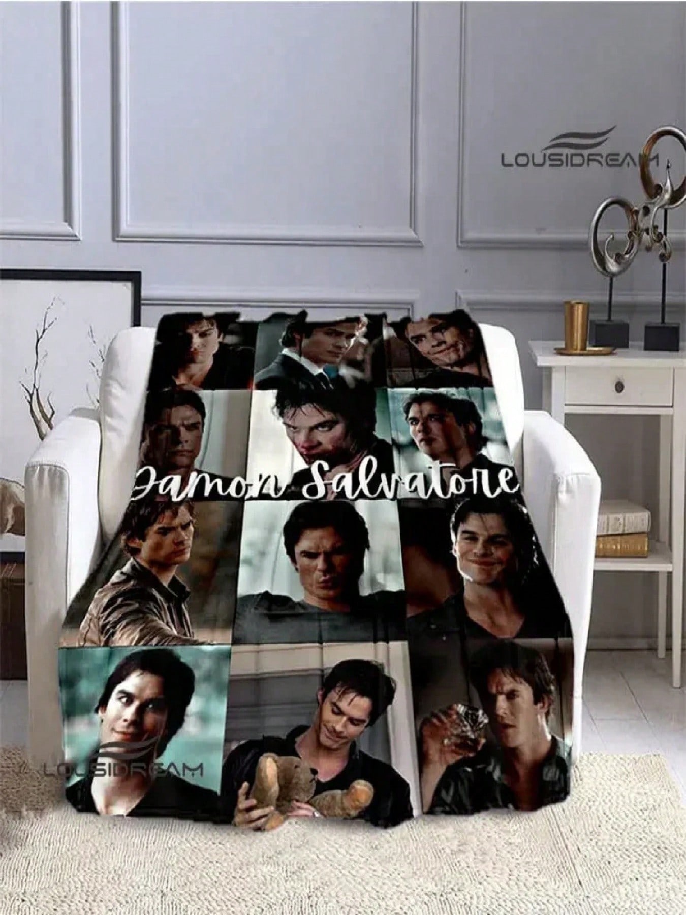 Плед Damon Salvatore Фланелевий плед Домашній дорожній плед Ren Теплий плед Постільна білизна Подарунок на день народження#Колір_6,Розмір 75X95CM сірий колір
Плед Damon Salvatore Фланелевий плед Домашній дорожній плед Ren Теплий плед Постільна білизна Подарунок на день народження#Колір_6,Розмір 75X95CM сірий колір