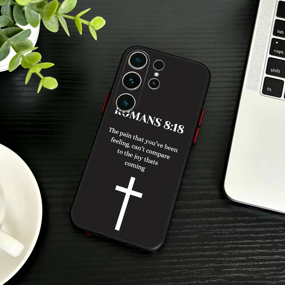 Bible Verse Jesus Christ Christian Phone Case For Samsung S26,S25,S24,S23,S22,S21,S20,S30,Ultra,Plus,Fe,Note,5G Black Cover Samsung S20fe
Bible Verse Jesus Christ Christian Phone Case For Samsung S26,S25,S24,S23,S22,S21,S20,S30,Ultra,Plus,Fe,Note,5G Black Cover Samsung S20fe