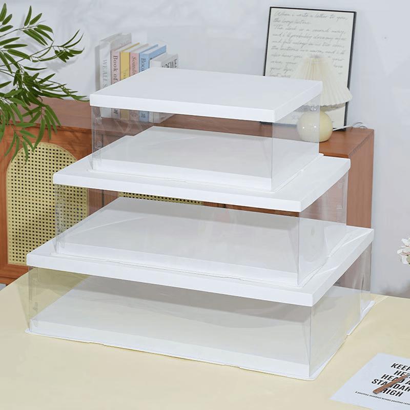 Kinjie Transparent Rectangular Cake Box 20-inch (50x40x18cm)
Kinjie Transparent Rectangular Cake Box 20-inch (50x40x18cm)