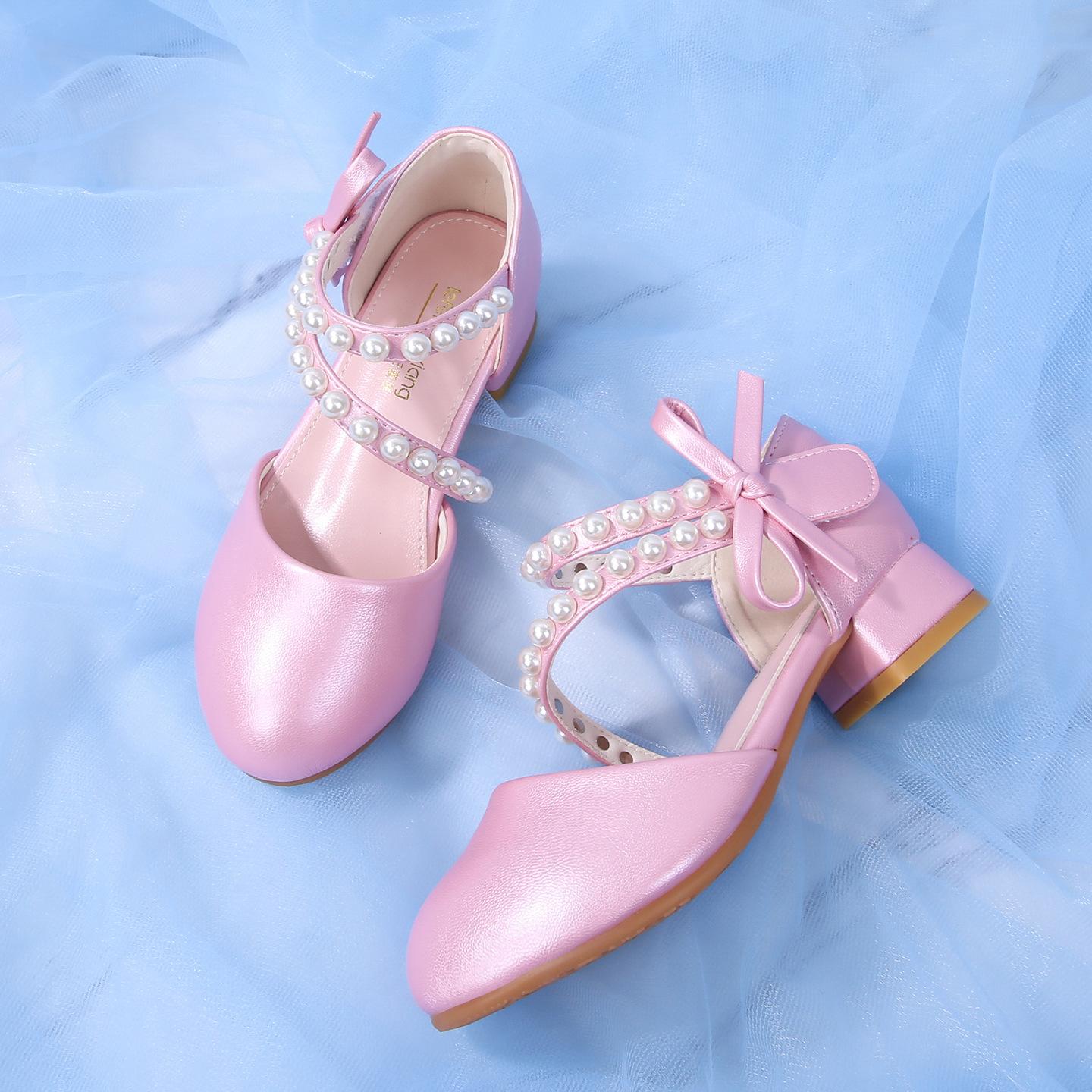 Academy-style sweet bowknot pearl soft-soled princess shoes, fashionable and versatile high-soled girls leather shoes 38 рожевий
Academy-style sweet bowknot pearl soft-soled princess shoes, fashionable and versatile high-soled girls leather shoes 38 рожевий