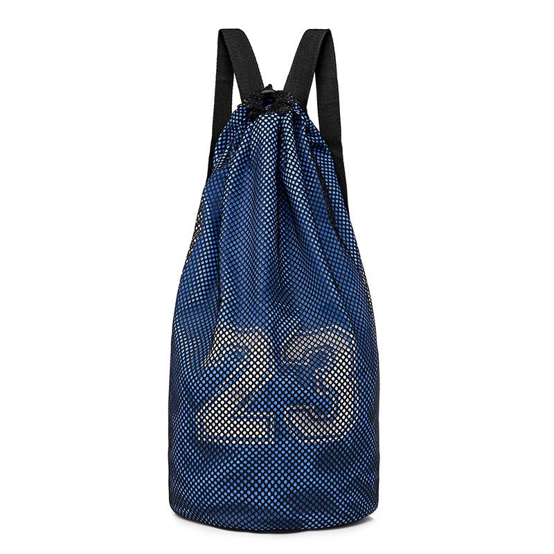 Large Capacity Oxford Cloth Mesh Basketball Bag Football Bag Table Tennis Bag Badminton Volleyball Bag Foldable Storage Bag 26*55cm
Large Capacity Oxford Cloth Mesh Basketball Bag Football Bag Table Tennis Bag Badminton Volleyball Bag Foldable Storage Bag 26*55cm