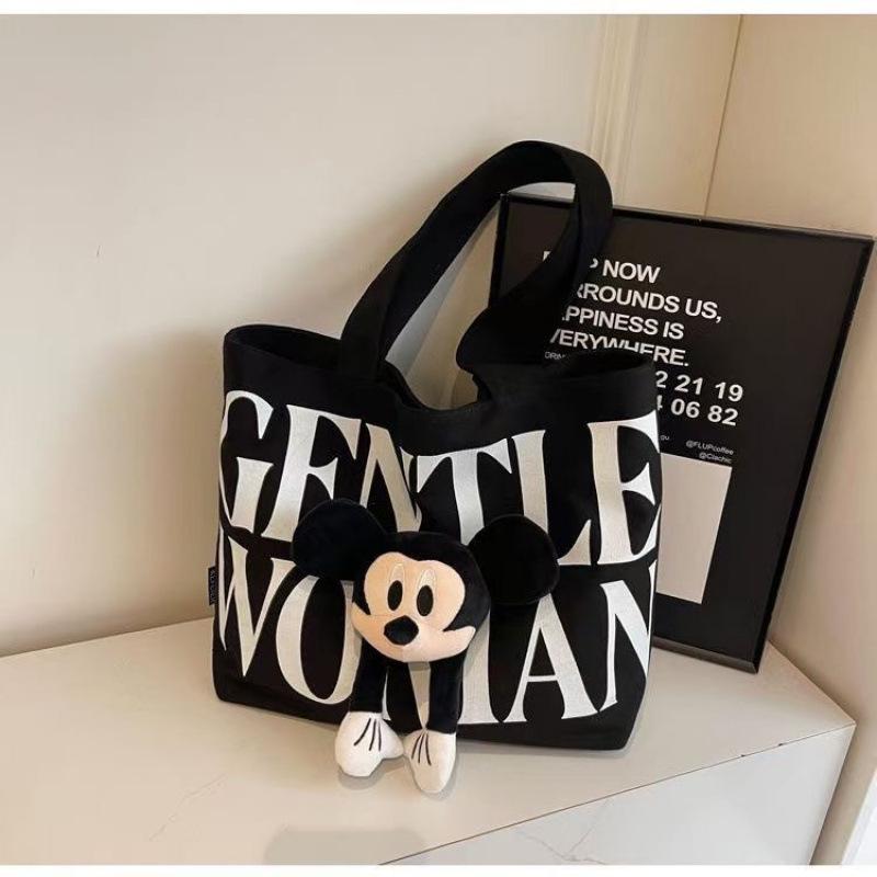 Large Capacity Canvas Tote Bag - Mickey Cartoon Design for Women
Large Capacity Canvas Tote Bag - Mickey Cartoon Design for Women