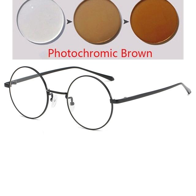 Металлические круглые очки по рецепту в большой оправе с астигматизмом, анти-синий свет, студенческие близорукие очки от 0-0,5-0,75 до-4 Myopia -1.75
Металлические круглые очки по рецепту в большой оправе с астигматизмом, анти-синий свет, студенческие близорукие очки от 0-0,5-0,75 до-4 Myopia -1.75