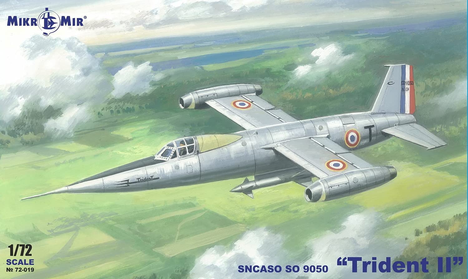 Micromil French Air Force SNCASO SO 9050 Toridan 2 Plastic Model 1/72 MKR72-019
Micromil French Air Force SNCASO SO 9050 Toridan 2 Plastic Model 1/72 MKR72-019