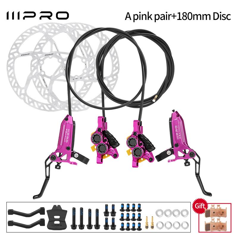 2025 ONIRII IIIPRO R3X4 Horizontal Cylinder 4-Piston Hydraulic Disc Brake Quick Release MTB Caliper for MTB, Climbing, AM,XC NEW R3X4 Pink
2025 ONIRII IIIPRO R3X4 Horizontal Cylinder 4-Piston Hydraulic Disc Brake Quick Release MTB Caliper for MTB, Climbing, AM,XC NEW R3X4 Pink