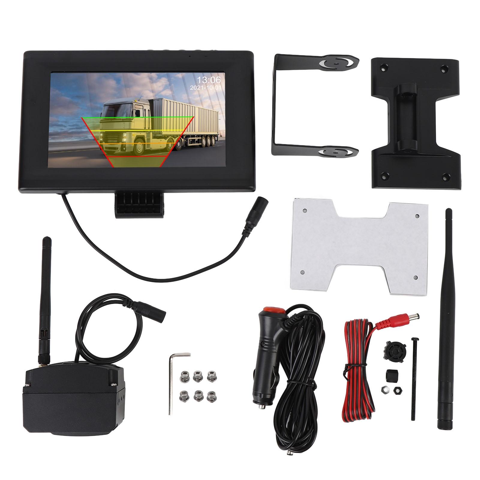 RV Backup Camera Wireless 7 Inch HD Display 120 degrees Angle Reverse Rear View Camera for Boat Camping
RV Backup Camera Wireless 7 Inch HD Display 120 degrees Angle Reverse Rear View Camera for Boat Camping