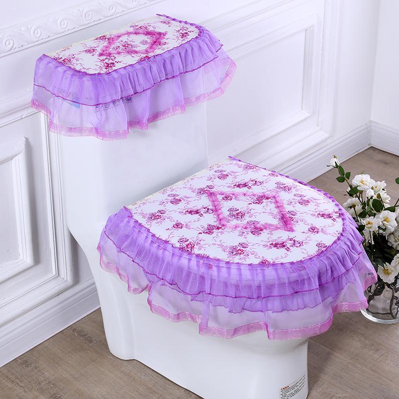 Household U-shaped Toilet Lid Set Jacquard Lace Toilet Three Piece Set Zipper All Season Universal Lace Easy To Install Dustproof and Non Slip Cushion three-piece set
Household U-shaped Toilet Lid Set Jacquard Lace Toilet Three Piece Set Zipper All Season Universal Lace Easy To Install Dustproof and Non Slip Cushion three-piece set