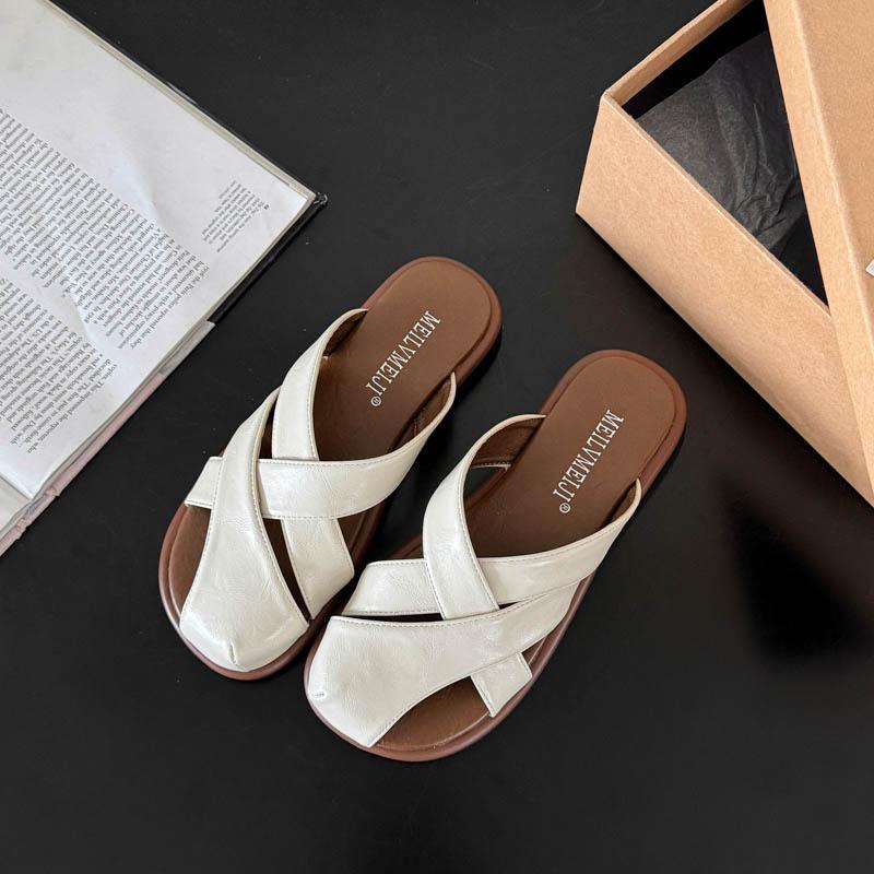 Баотоу шлепанцы женские летние для улицы новые универсальные полые сандалии на плоской подошве одна нога ленивые полушлепанцы 40 бежевый
Баотоу шлепанцы женские летние для улицы новые универсальные полые сандалии на плоской подошве одна нога ленивые полушлепанцы 40 бежевый