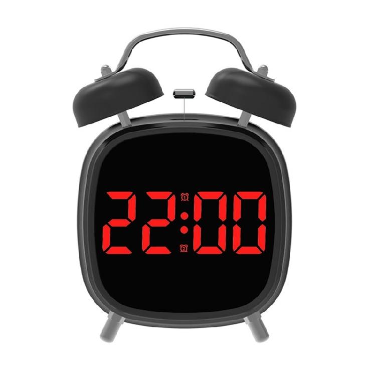 Twin Bells Digital Alarm Clock For Heavy Sleeper Operating Retro Design 3 Adjustment Brightness Progressive Sound
Twin Bells Digital Alarm Clock For Heavy Sleeper Operating Retro Design 3 Adjustment Brightness Progressive Sound