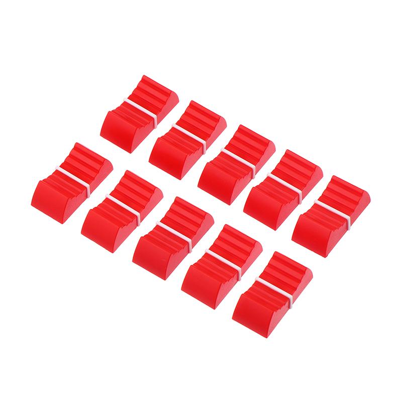 10Pcs Plastic Mixer Push Key Cap Fader Knob Cap Touch Sensitive Slider Ribbed Mixer Desk Switch Knob Cap червоний
10Pcs Plastic Mixer Push Key Cap Fader Knob Cap Touch Sensitive Slider Ribbed Mixer Desk Switch Knob Cap червоний