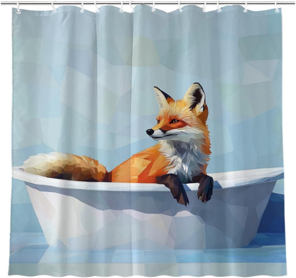 Funny Hedgehog Shower Curtain Hedgehog Bathing In Bathtub Cute Animal Puppy Pet Hilarious Shower Curtain Bathroom Set W60H190(CM)-1 Pcs
Funny Hedgehog Shower Curtain Hedgehog Bathing In Bathtub Cute Animal Puppy Pet Hilarious Shower Curtain Bathroom Set W60H190(CM)-1 Pcs