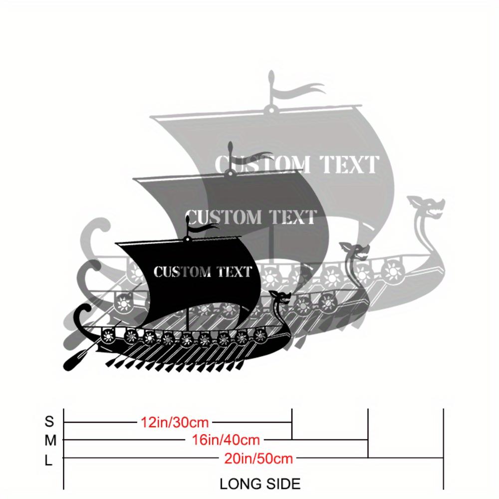 Viking Ship Metal Wall Art Personalized Norse Decor Geometric Hanging Modern Home Decoration 30cm
Viking Ship Metal Wall Art Personalized Norse Decor Geometric Hanging Modern Home Decoration 30cm
