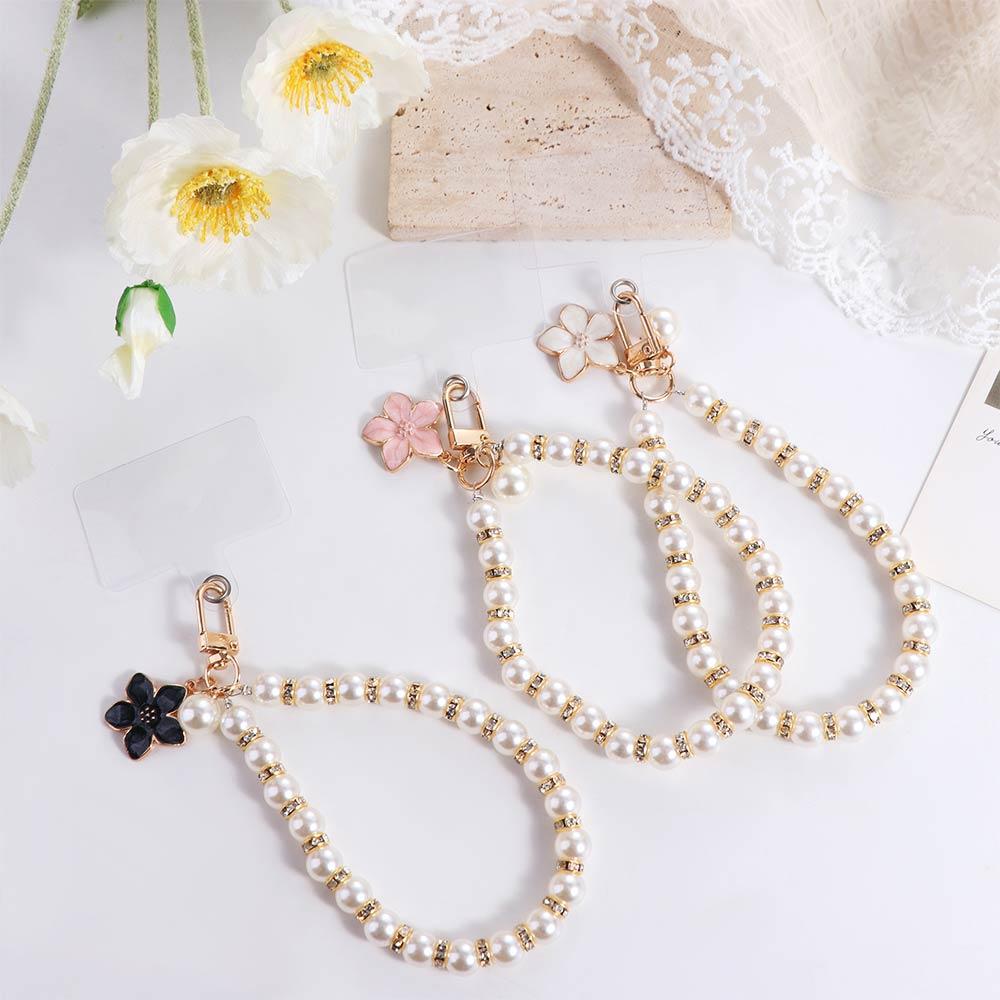 Pearl Cell Phone Strap Bracelet Chain Phone Wrist Strap Mobile Phone Lanyard Phone Accessories чорний
Pearl Cell Phone Strap Bracelet Chain Phone Wrist Strap Mobile Phone Lanyard Phone Accessories чорний