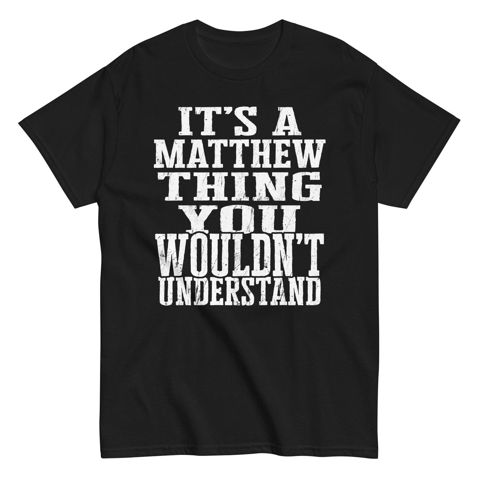 Its a Matthew Thing Family Reunion First Last Squad Name T Shirt 5XL різнокольоровий
Its a Matthew Thing Family Reunion First Last Squad Name T Shirt 5XL різнокольоровий