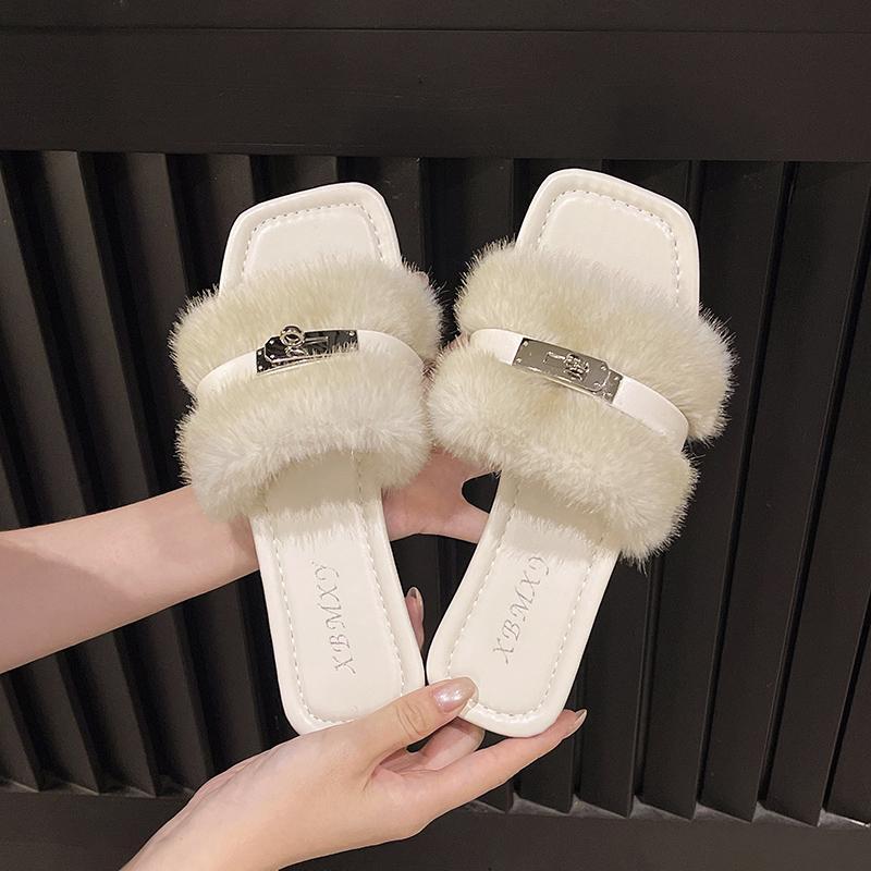 Классические тапочки для женщин Повседневные плоские на низком каблуке Базовая обувь Женские однотонные Металлическая отделка Мех Слипоны Летние сандалии Большой размер 35
Классические тапочки для женщин Повседневные плоские на низком каблуке Базовая обувь Женские однотонные Металлическая отделка Мех Слипоны Летние сандалии Большой размер 35