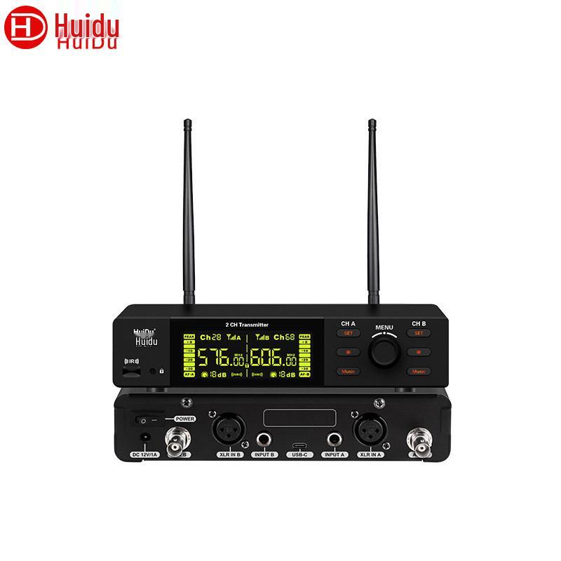 HuiDu AT-211 Professional Dual Channel Wireless In-Ear Stage Monitor
HuiDu AT-211 Professional Dual Channel Wireless In-Ear Stage Monitor
