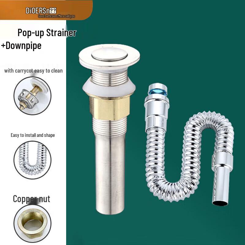Deer Washbasin Drainer Kit
Deer Washbasin Drainer Kit