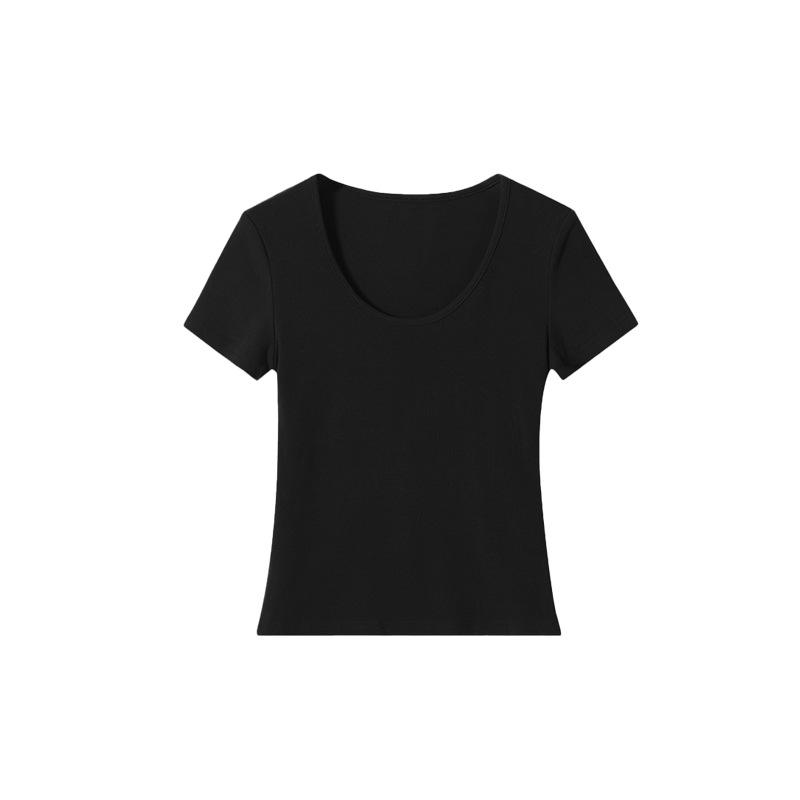 Women s U-Neck Slim Fit T-Shirt - 2026 Summer Style, Solid Color, Short Sleeve, Versatile and Simple Design. S (40-47.5 kg)
Women s U-Neck Slim Fit T-Shirt - 2026 Summer Style, Solid Color, Short Sleeve, Versatile and Simple Design. S (40-47.5 kg)