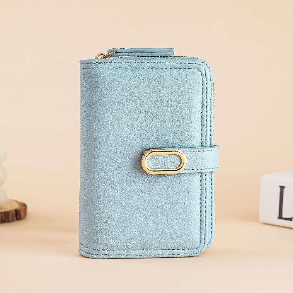 Fashion Large Capacity Women s Wallet PU Leather Zipper Coin Purse Solid Color Card Holders Women синій
Fashion Large Capacity Women s Wallet PU Leather Zipper Coin Purse Solid Color Card Holders Women синій