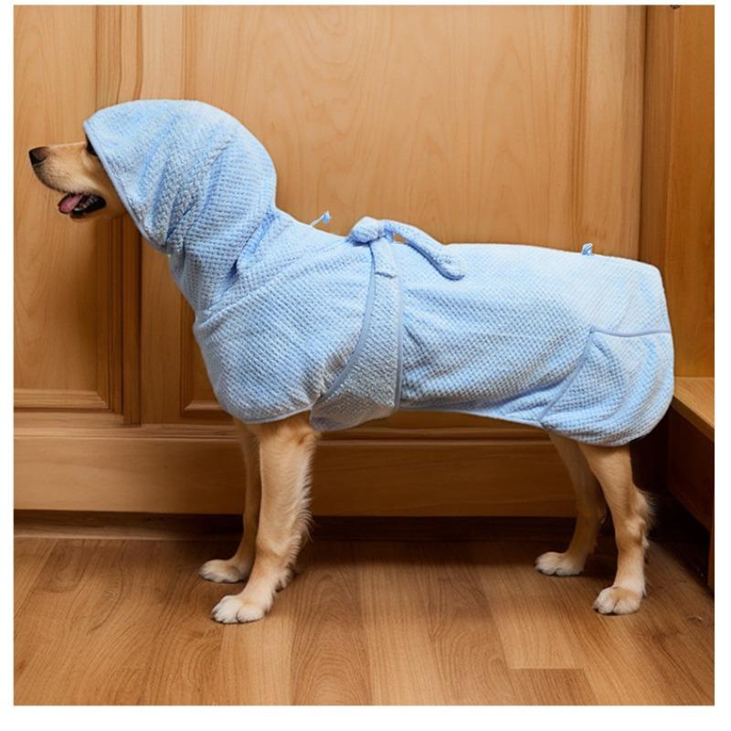 Pet bathrobe strong absorbent dog bathrobe soft thermal bathrobe absorbent quick drying bath dog nightgown clothes L 2.5-5.5kg синий
Pet bathrobe strong absorbent dog bathrobe soft thermal bathrobe absorbent quick drying bath dog nightgown clothes L 2.5-5.5kg синий
