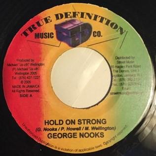 7inch Record GEORGE NOOKS / CULTURE T - Hold On Strong / Up Right NONE True Definition 2005 Jamaica Reggae, Ska & Dub Used
7inch Record GEORGE NOOKS / CULTURE T - Hold On Strong / Up Right NONE True Definition 2005 Jamaica Reggae, Ska & Dub Used
