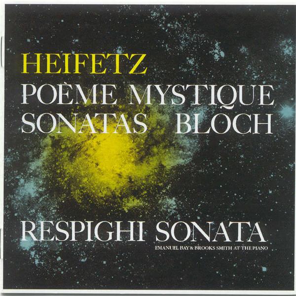 CD HEIFETZ (JASCHA), RESPIGHI, BLOCH, - Respighi & Bloch: Violin Sonatas BVCC37117 RCA Red Seal 2001 Japan ObiClassical Used
CD HEIFETZ (JASCHA), RESPIGHI, BLOCH, - Respighi & Bloch: Violin Sonatas BVCC37117 RCA Red Seal 2001 Japan ObiClassical Used