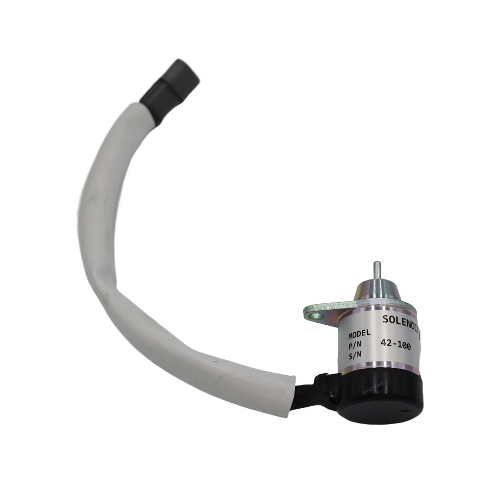 42-100 12V Fuel Stop Solenoid Valve For Thermo King Refrigerated Truck Parts 42-100
42-100 12V Fuel Stop Solenoid Valve For Thermo King Refrigerated Truck Parts 42-100