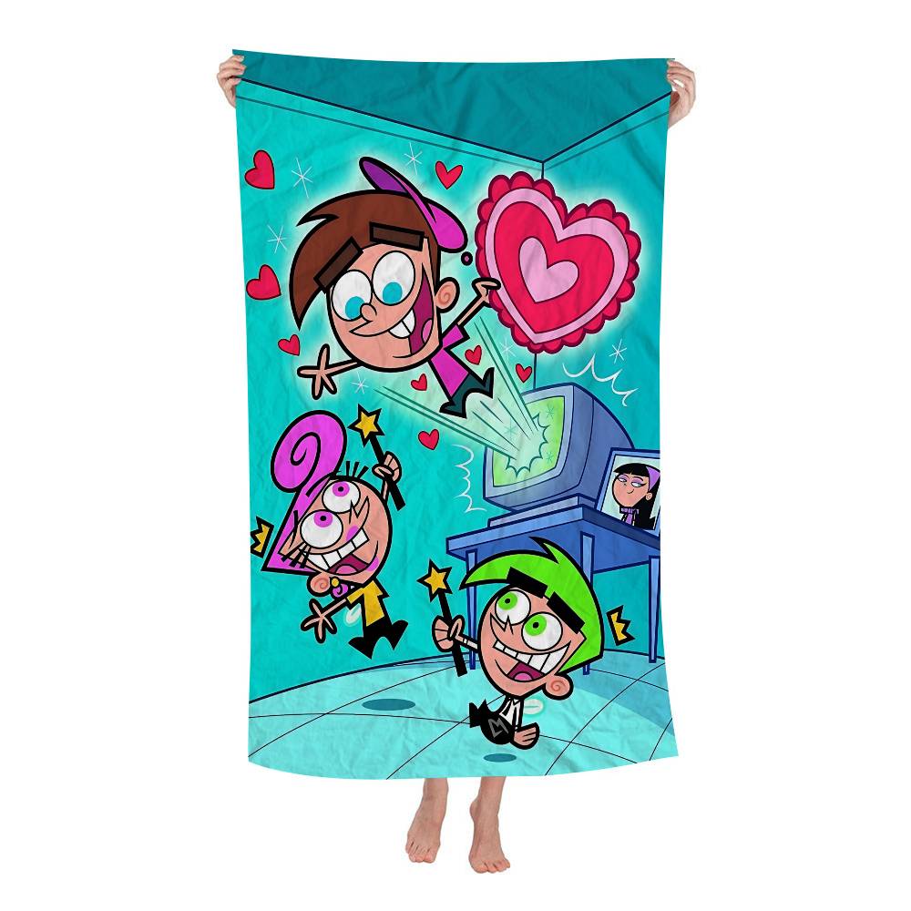 Animation F-Fairly O-Oddparents Anime Beach Swimming Towel Soft Absorbent Washcloth Children s Gifts For Kids Travel Camping W40*H60(CM)
Animation F-Fairly O-Oddparents Anime Beach Swimming Towel Soft Absorbent Washcloth Children s Gifts For Kids Travel Camping W40*H60(CM)