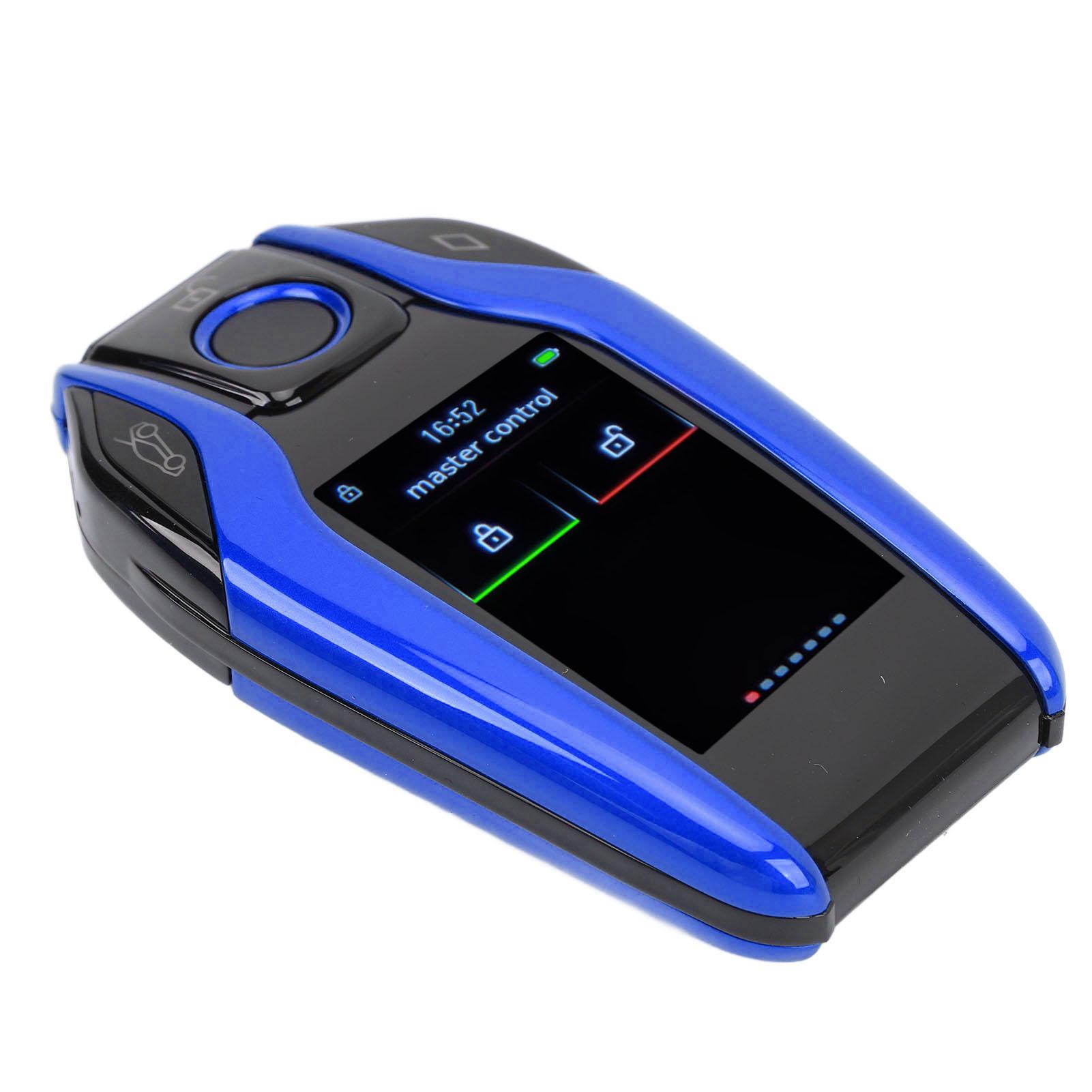 ЖК-дисплей Smart Key Anti Theft Sensitive 13 языков Поддержка автоматической блокировки и разблокировки бесключевого доступа Автоматическая блокировка брелок для запуска автомобиля одним нажатием Синий
ЖК-дисплей Smart Key Anti Theft Sensitive 13 языков Поддержка автоматической блокировки и разблокировки бесключевого доступа Автоматическая блокировка брелок для запуска автомобиля одним нажатием Синий