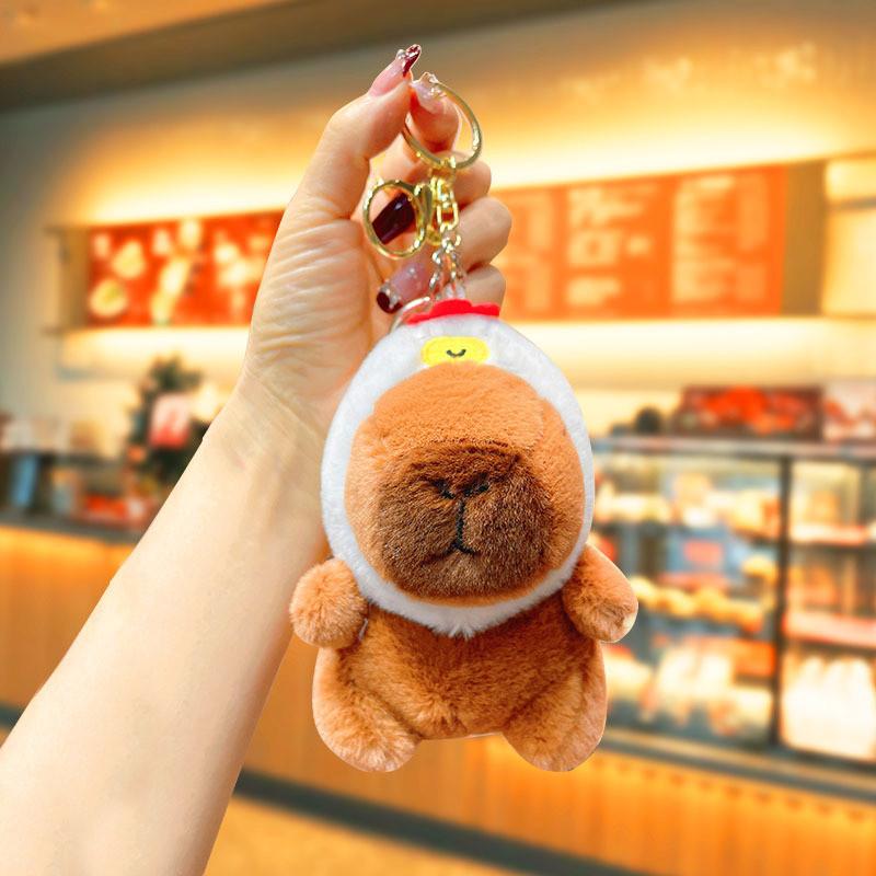 Plush Cute Sweet Capybara Keychain Pendant Ornament Backpack Car Key Ring Doll StyleC
Plush Cute Sweet Capybara Keychain Pendant Ornament Backpack Car Key Ring Doll StyleC