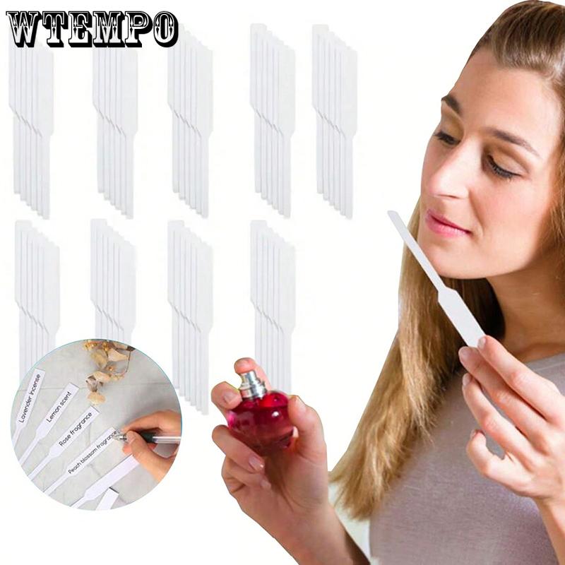 WTEMPO Perfume Scent Test Strips Disposable White Blotter Fragrance Strips Paper Sample Tester Strips for Testing Essential Oils Fragrances Scents 100pcs білий
WTEMPO Perfume Scent Test Strips Disposable White Blotter Fragrance Strips Paper Sample Tester Strips for Testing Essential Oils Fragrances Scents 100pcs білий
