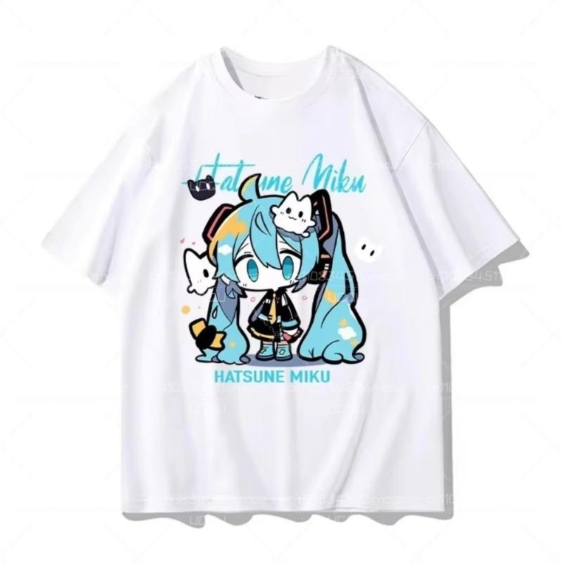 Летняя детская футболка Hatsune Miku Элемент Уличный Повседневная Мода Короткий рукав 100
Летняя детская футболка Hatsune Miku Элемент Уличный Повседневная Мода Короткий рукав 100
