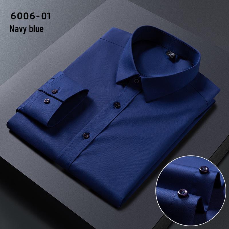 2026 Spring Men s Bamboo Fiber Stretch Long-Sleeve Shirt: Comfortable Non-Iron Casual Business Interview White Shirt 47
2026 Spring Men s Bamboo Fiber Stretch Long-Sleeve Shirt: Comfortable Non-Iron Casual Business Interview White Shirt 47