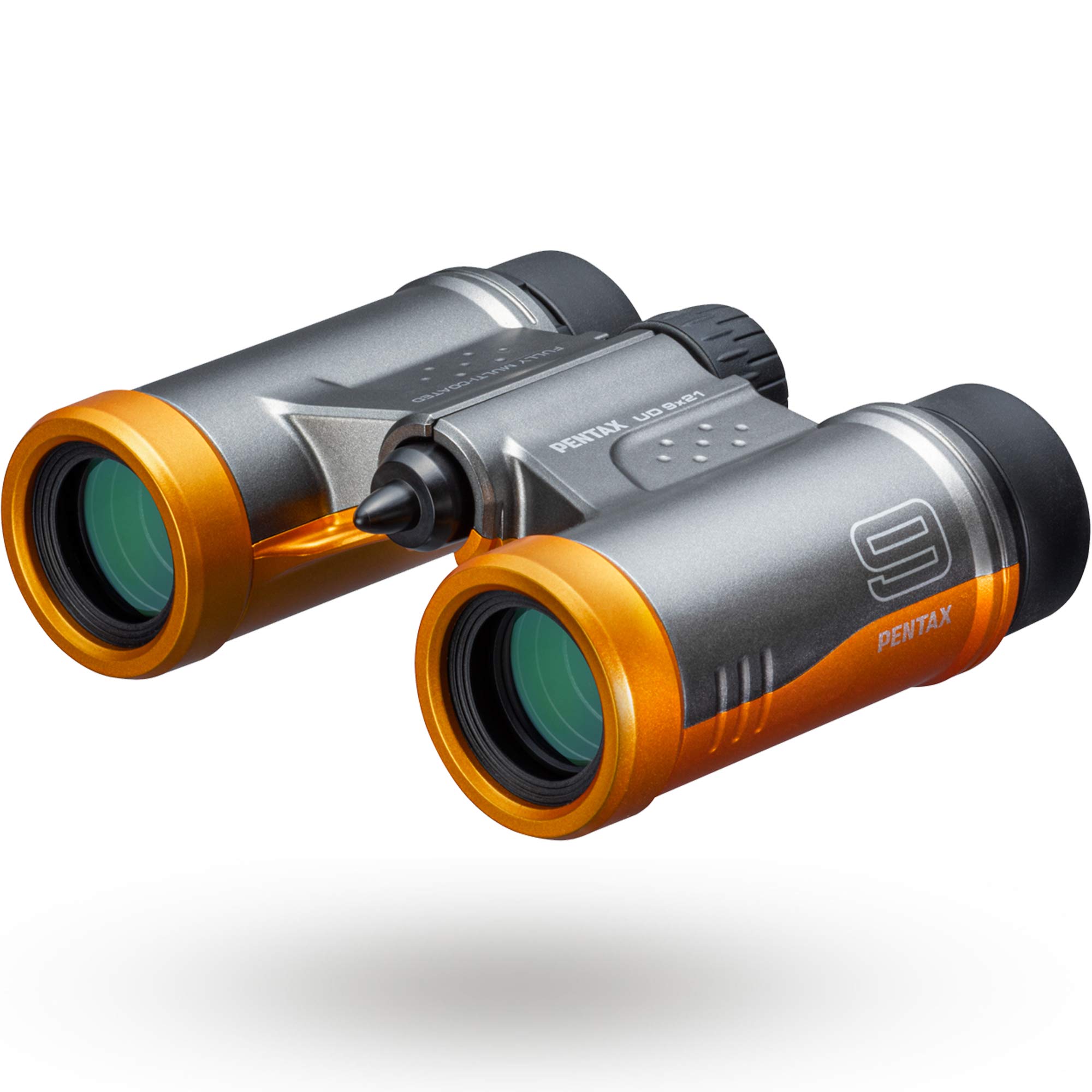PENTAX Binoculars UD 9x21 - Gray and Orange A Bright and Clear Field of View, Lightweight Body with roof Prism, Fully Multi-Coated Optics, 9X Magnific
PENTAX Binoculars UD 9x21 - Gray and Orange A Bright and Clear Field of View, Lightweight Body with roof Prism, Fully Multi-Coated Optics, 9X Magnific