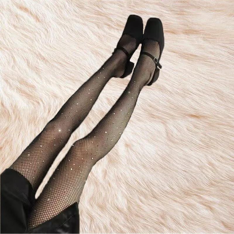 Sexy Sexy Stockings Hot Diamond Grid Socks Fishnet Socks with Diamond Small Mesh Pantyhose Color Stockings A One size fits all чорний
Sexy Sexy Stockings Hot Diamond Grid Socks Fishnet Socks with Diamond Small Mesh Pantyhose Color Stockings A One size fits all чорний